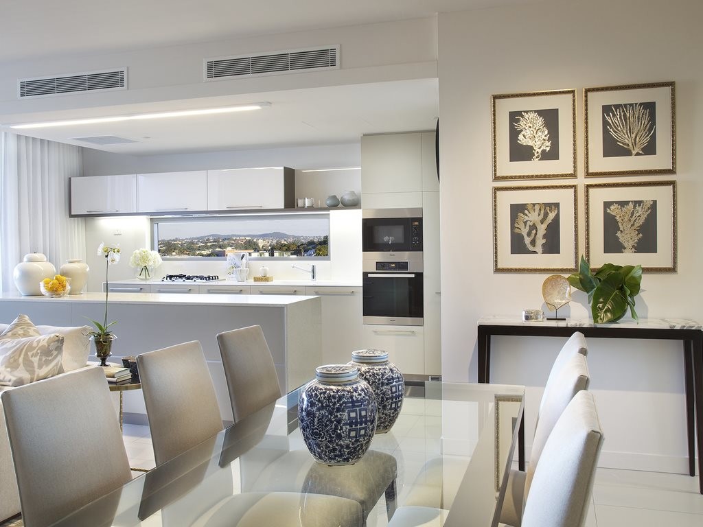Kitchen diner air conditioning
